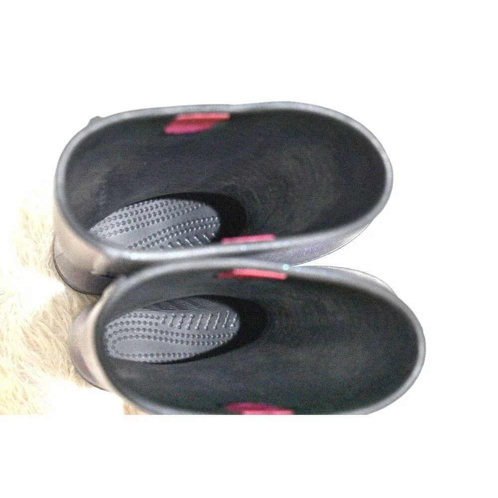 Crocs Iridescent Shimmer Rain Boots Women's Size 6